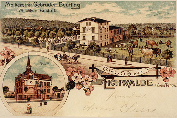 Postkarte Meierei Beuthling